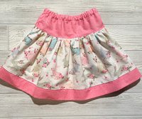 Happy Easter Bunny Skirt Set Holiday Special Occasion Size 2t