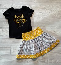 Sweet as Can Bee Skirt Set