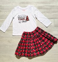 Christmas Skirt Set Holiday Special Occasion
