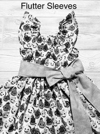 Peasant Style Dress, Dinosaur Fabric, Rainbow Dress, Dinosaur Dress, Birthday party dress, Easter Dress