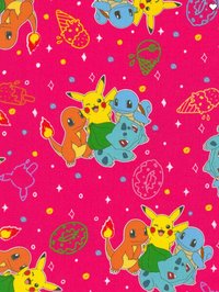 Peasant Style Dress made with Pokémon fabric, Birthday party dress