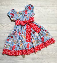 Christmas Houses,  Christmas Dress, Gingerbread House, Christmas Cookies, Size 6