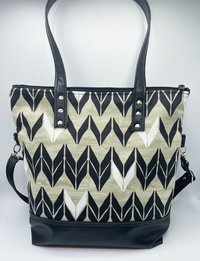 Large Tote Bag, Tote Bag with Pockets, Convertible Tote Bag, Large Purse