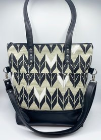 Large Tote Bag, Tote Bag with Pockets, Convertible Tote Bag, Large Purse