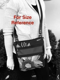 Triple Zip Crossbody Bag, Crossbody Purse, Christmas gift for her