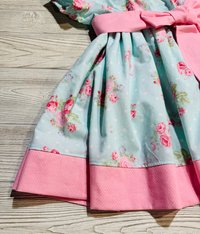 Size 4 Peasant Style Dress, Floral Dress, Spring Dress, Summer Dress, Sundress