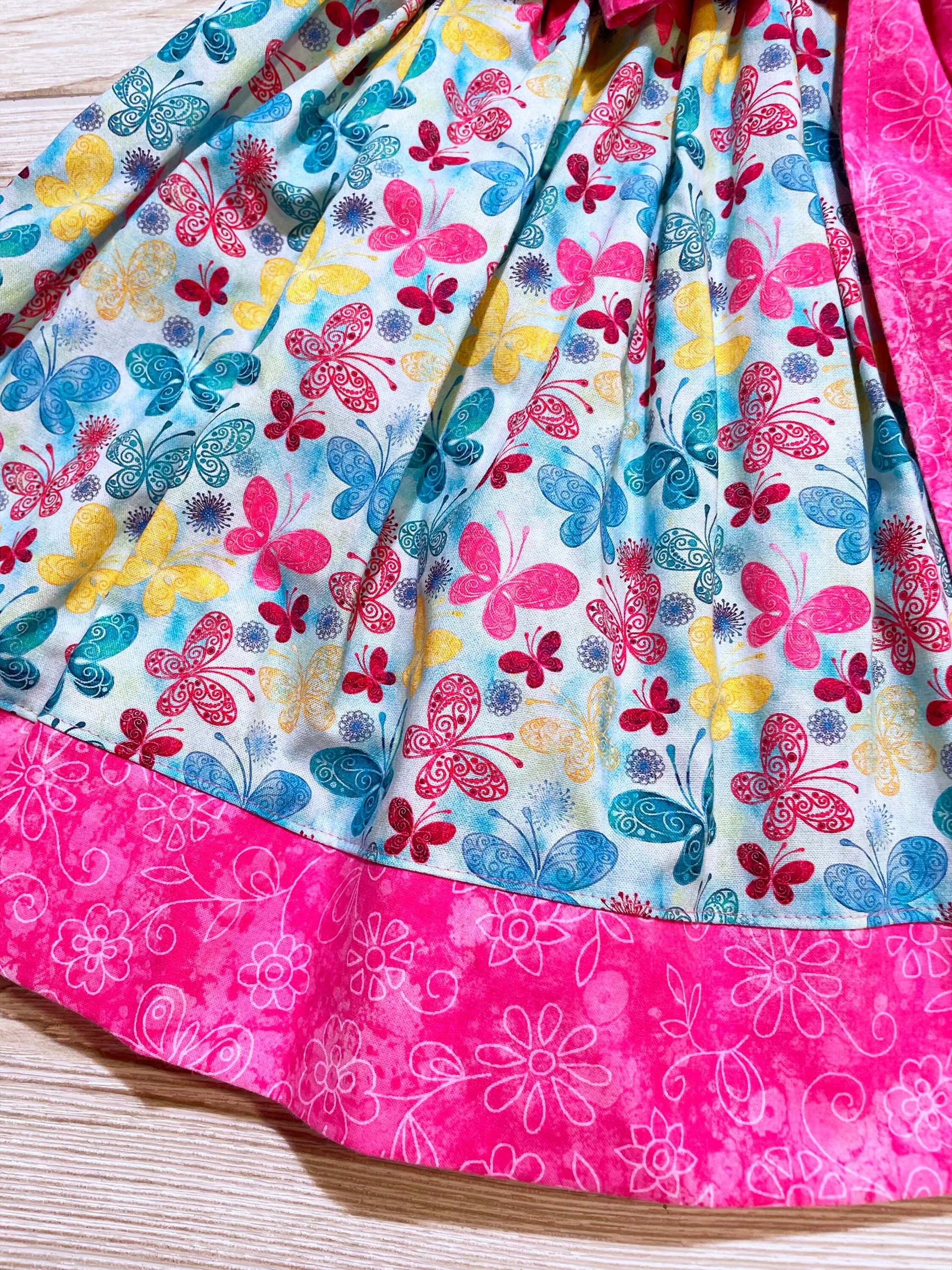 Butterfly Dress, Birthday Dress, Birthday Girl, Summer Dress